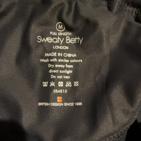 Sweaty Betty full length carbon gray leggings Med - Picture 2 of 4